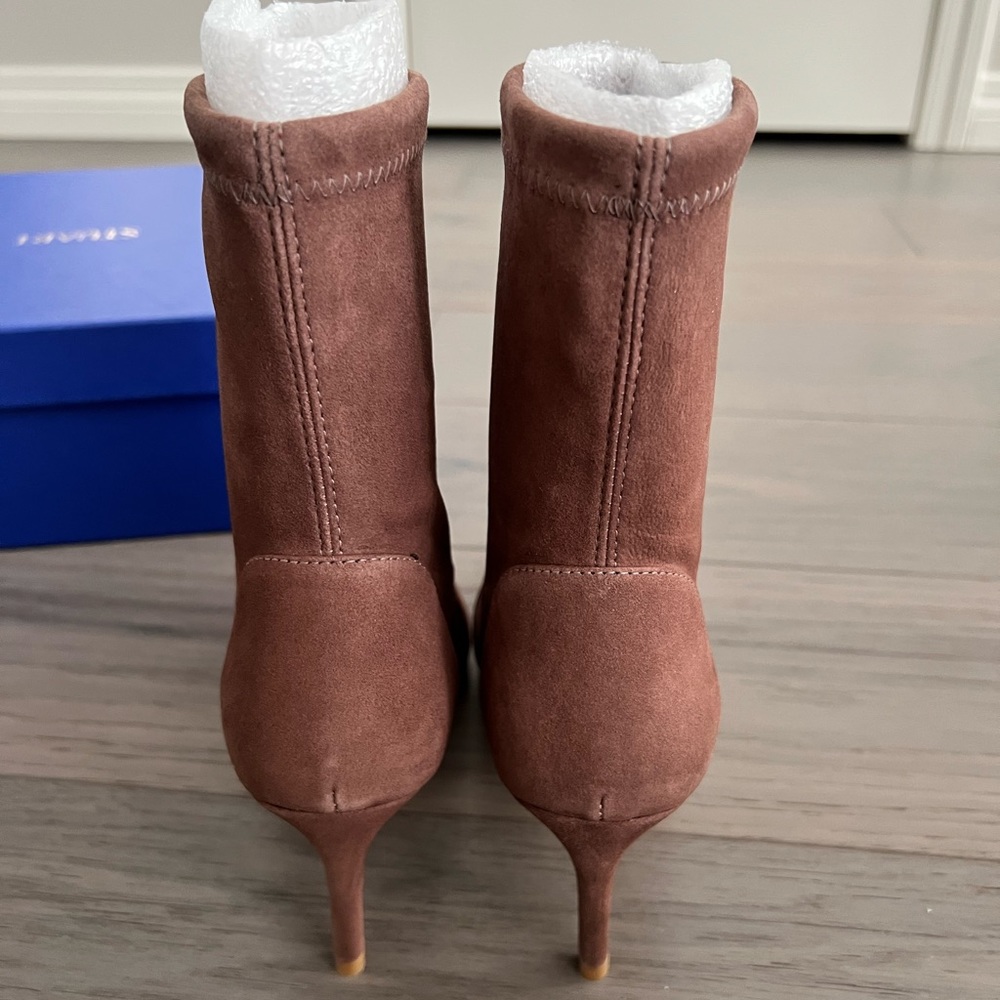 Stuart Weitzman 75 Stretch Booties - Picture 9 of 12
